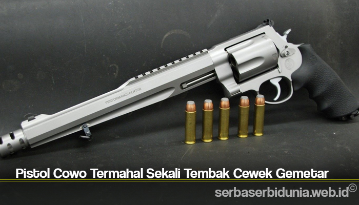 Pistol Cowo Termahal Sekali Tembak Cewek Gemetar
